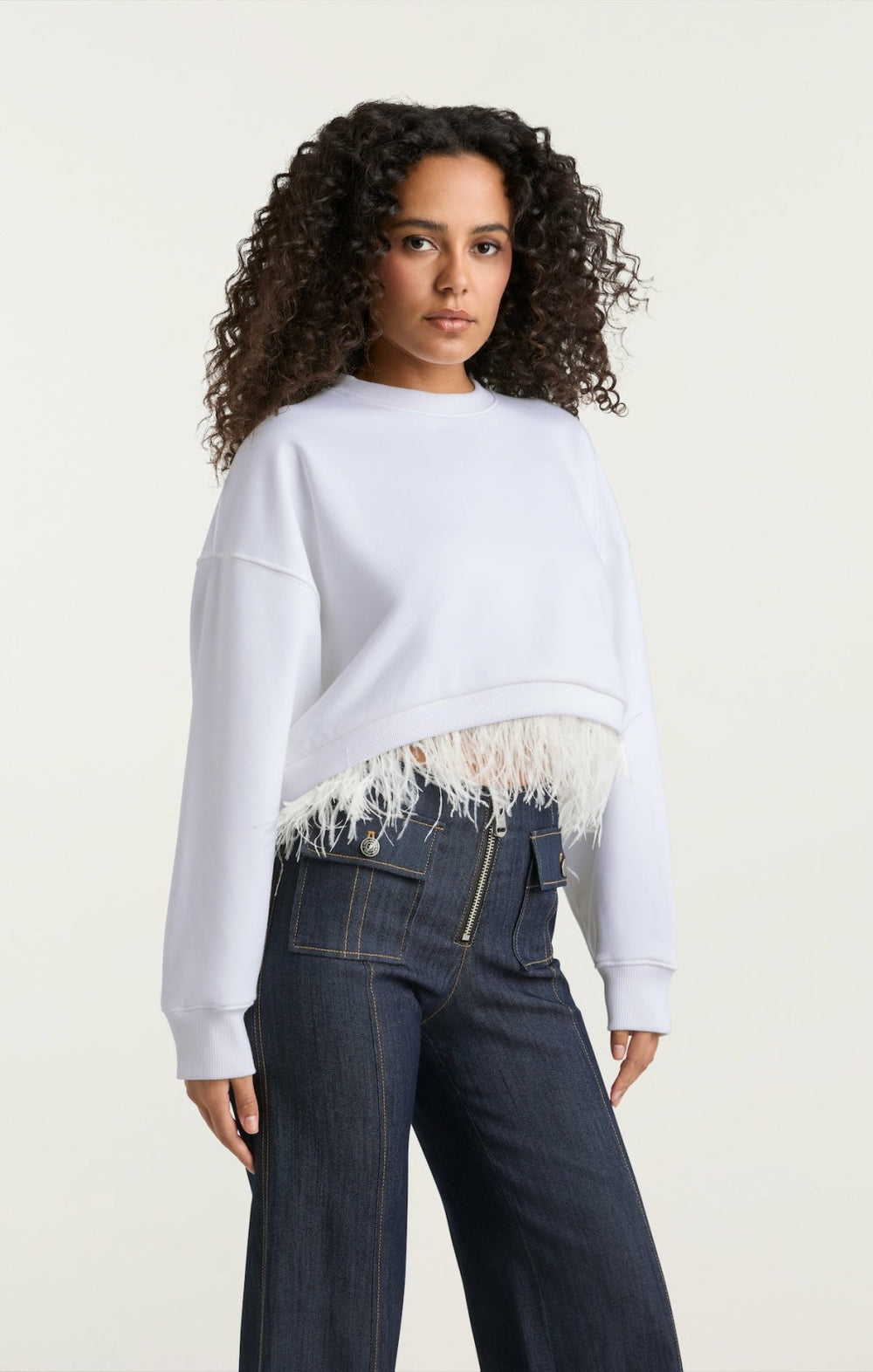 Women Albertine Sweatshirt White