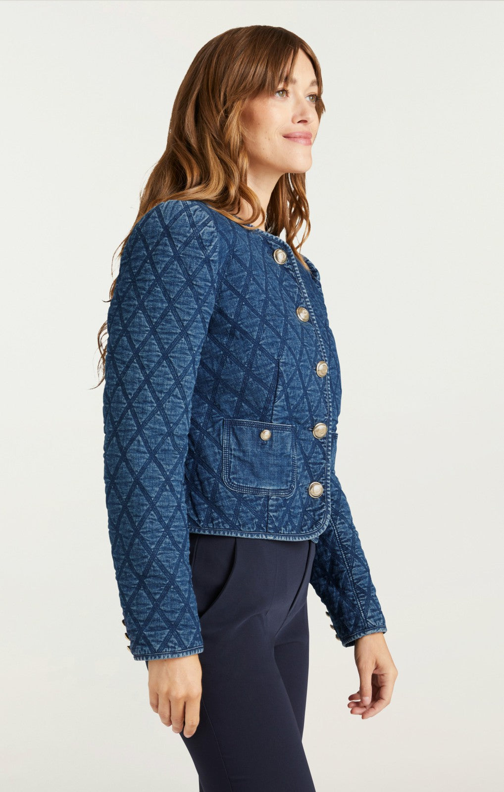 Women Gretchen Jacket Medium Wash