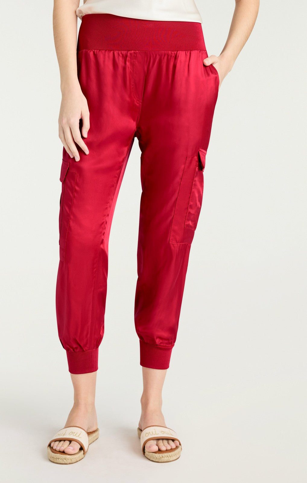 Women Giles Pant Red Currant