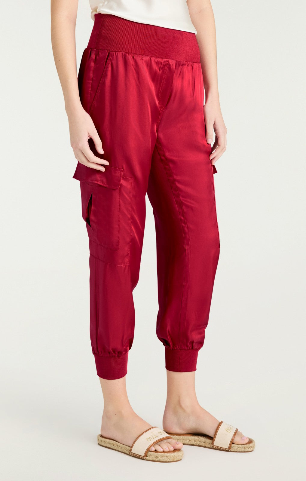 Women Giles Pant Red Currant