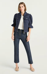 Women Boucle Holly Jacket Navy