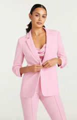 Women Crepe Khloe Blazer Venus Pink