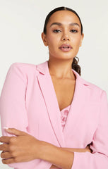 Women Crepe Khloe Blazer Venus Pink