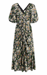 Women Cosmo Flowers Brenton Dress Black/London Fog