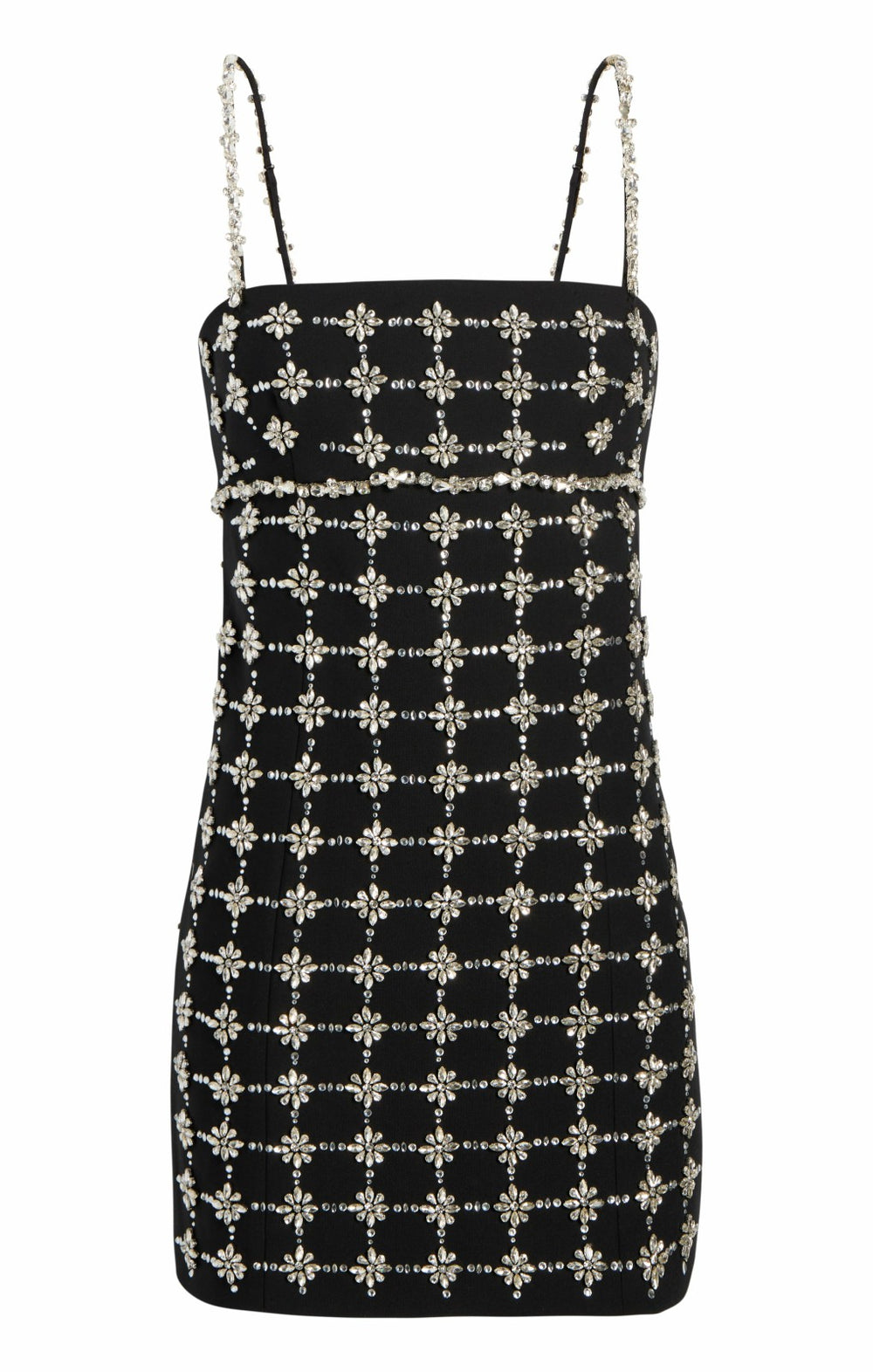 Women Satine Dress Black/Silver