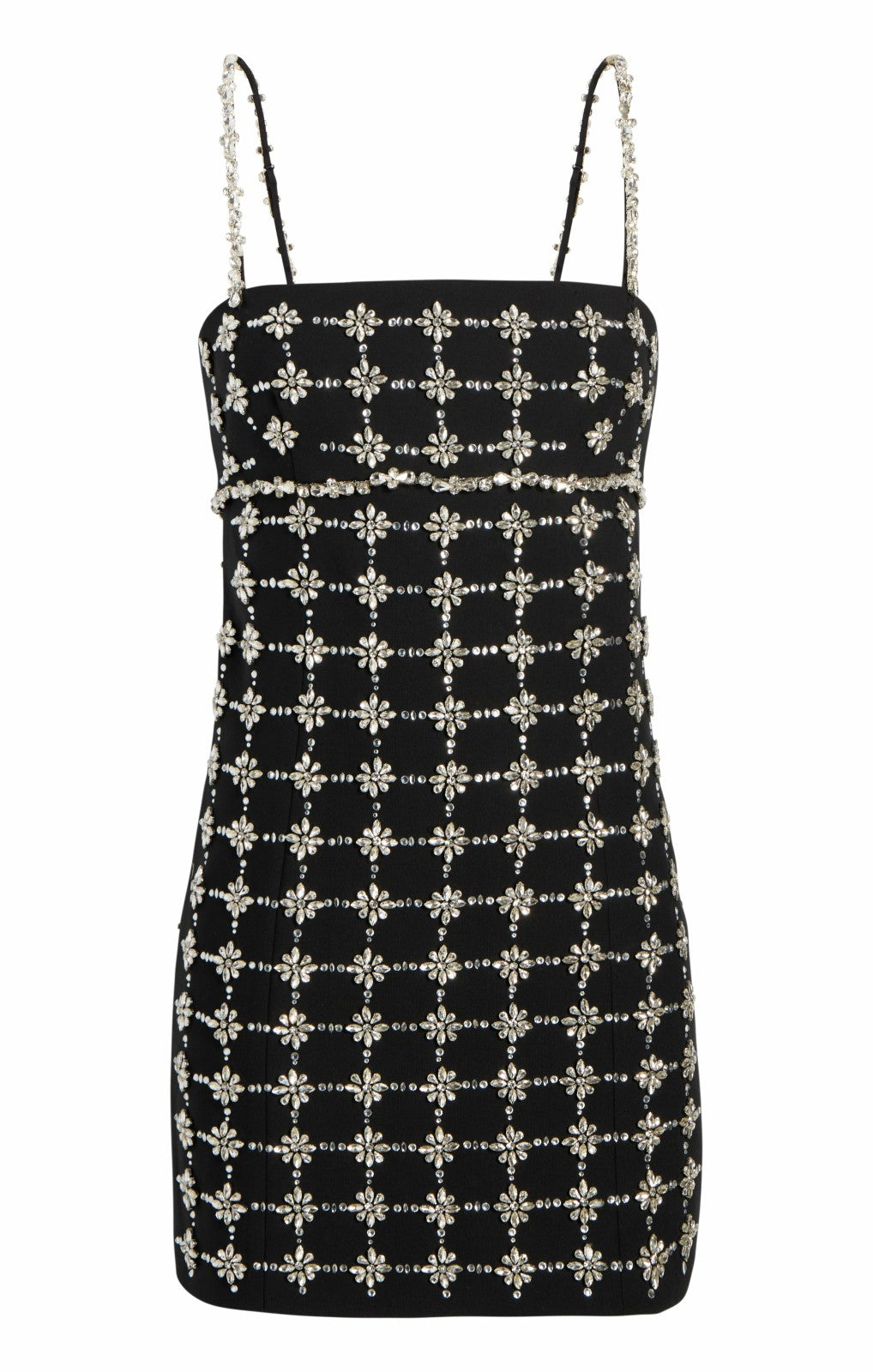 Women Satine Dress Black/Silver