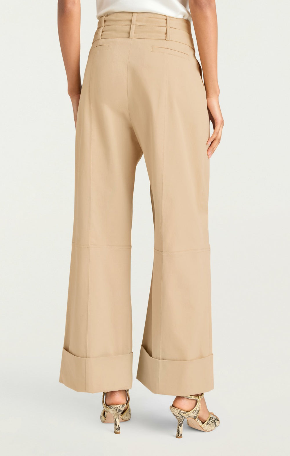 Women Brushed Twill Winona Pant Khaki