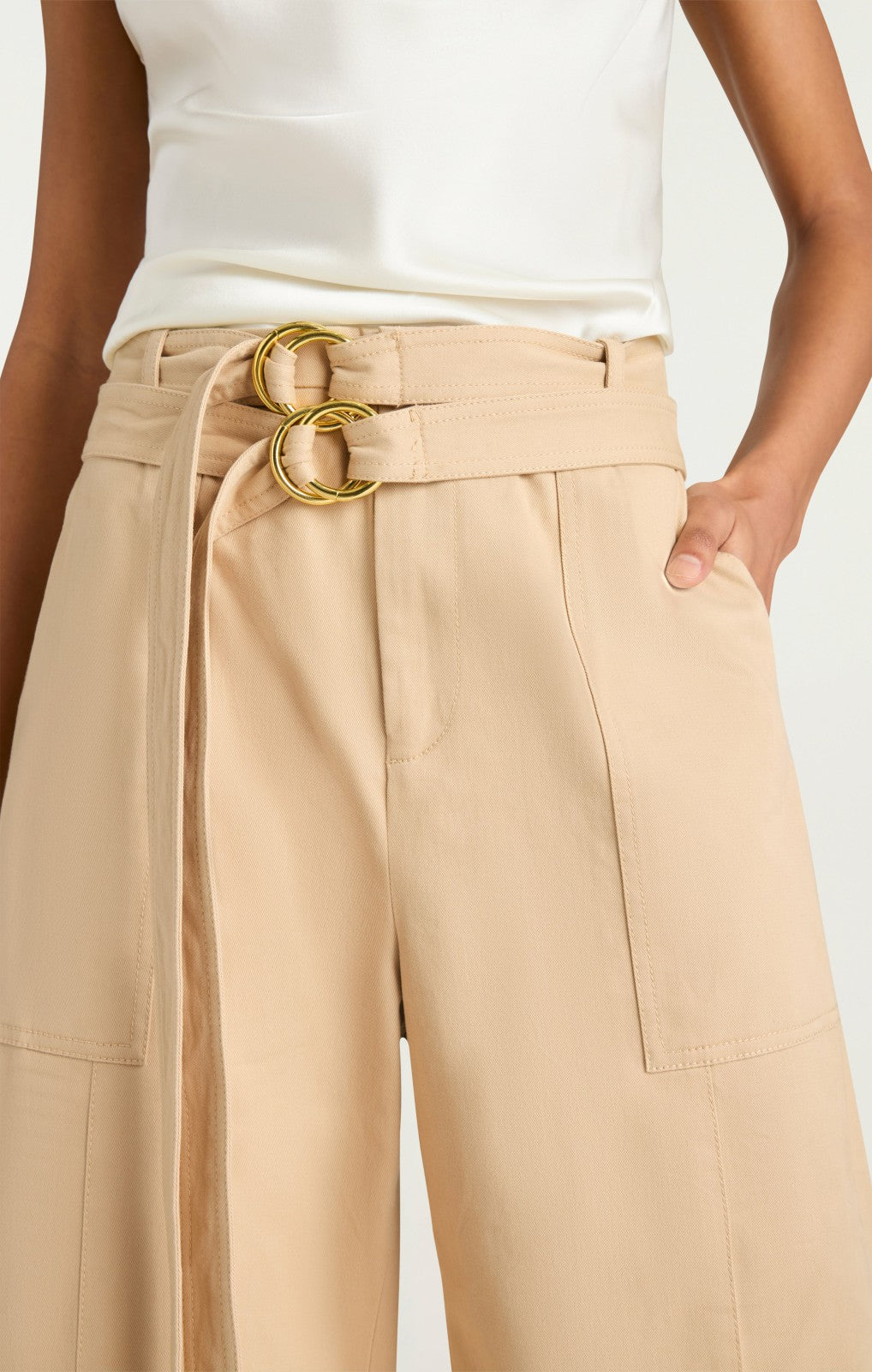 Women Brushed Twill Winona Pant Khaki