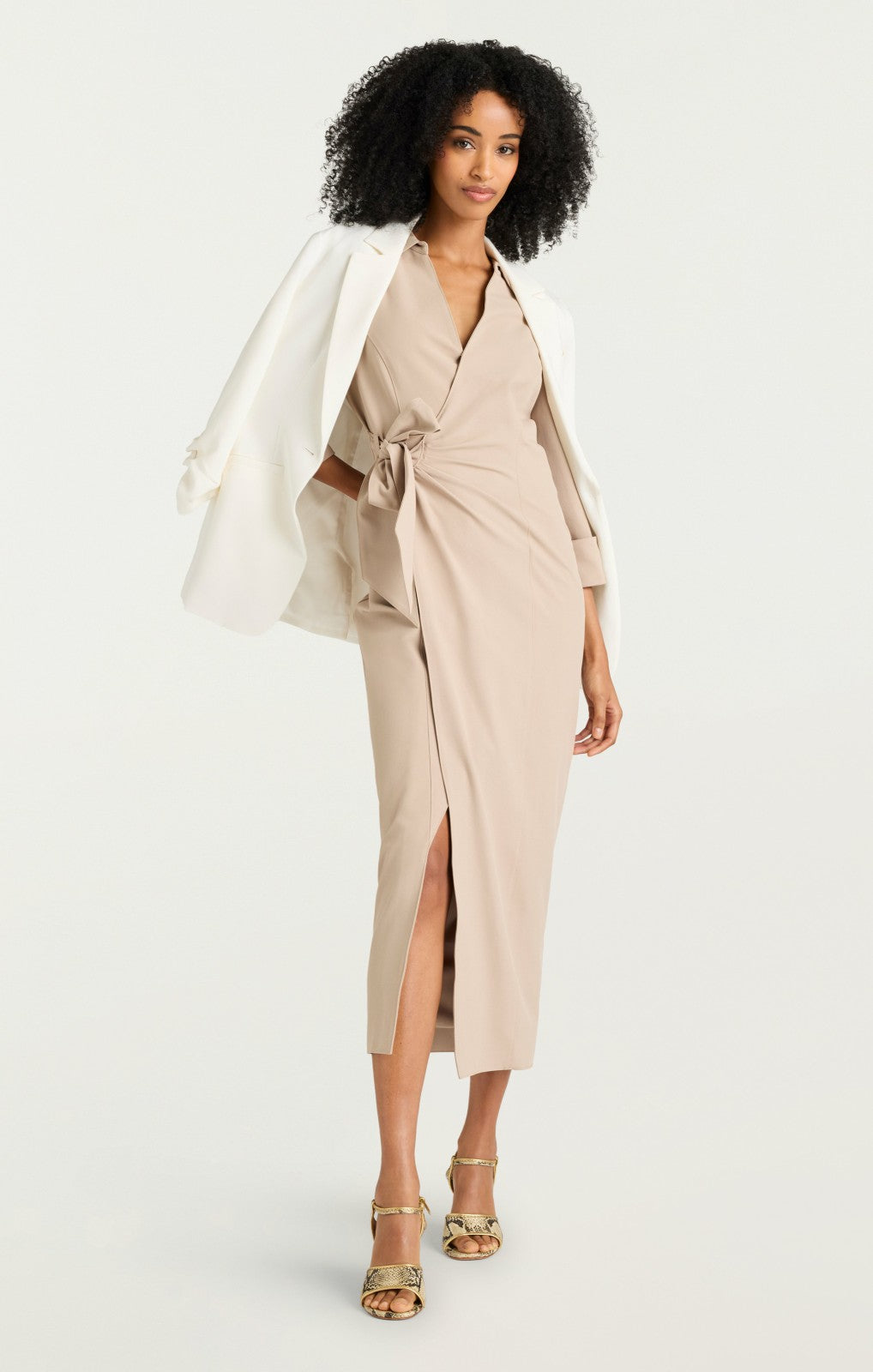 Women Cayleigh Dress Khaki