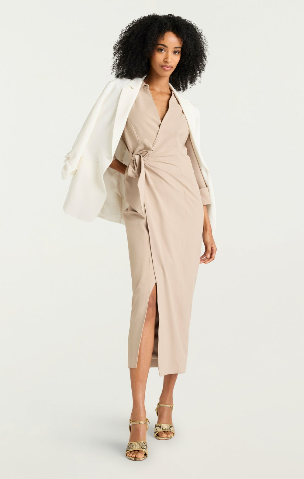 Women Cayleigh Dress Khaki