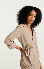 Women Cayleigh Dress Khaki