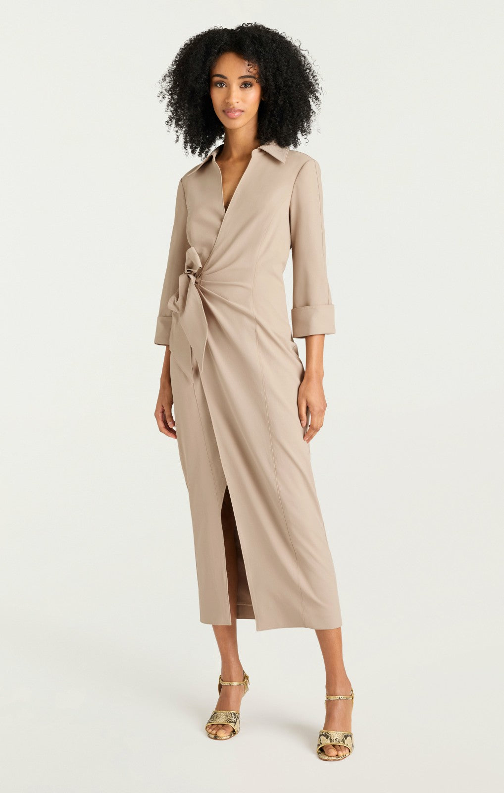Women Cayleigh Dress Khaki