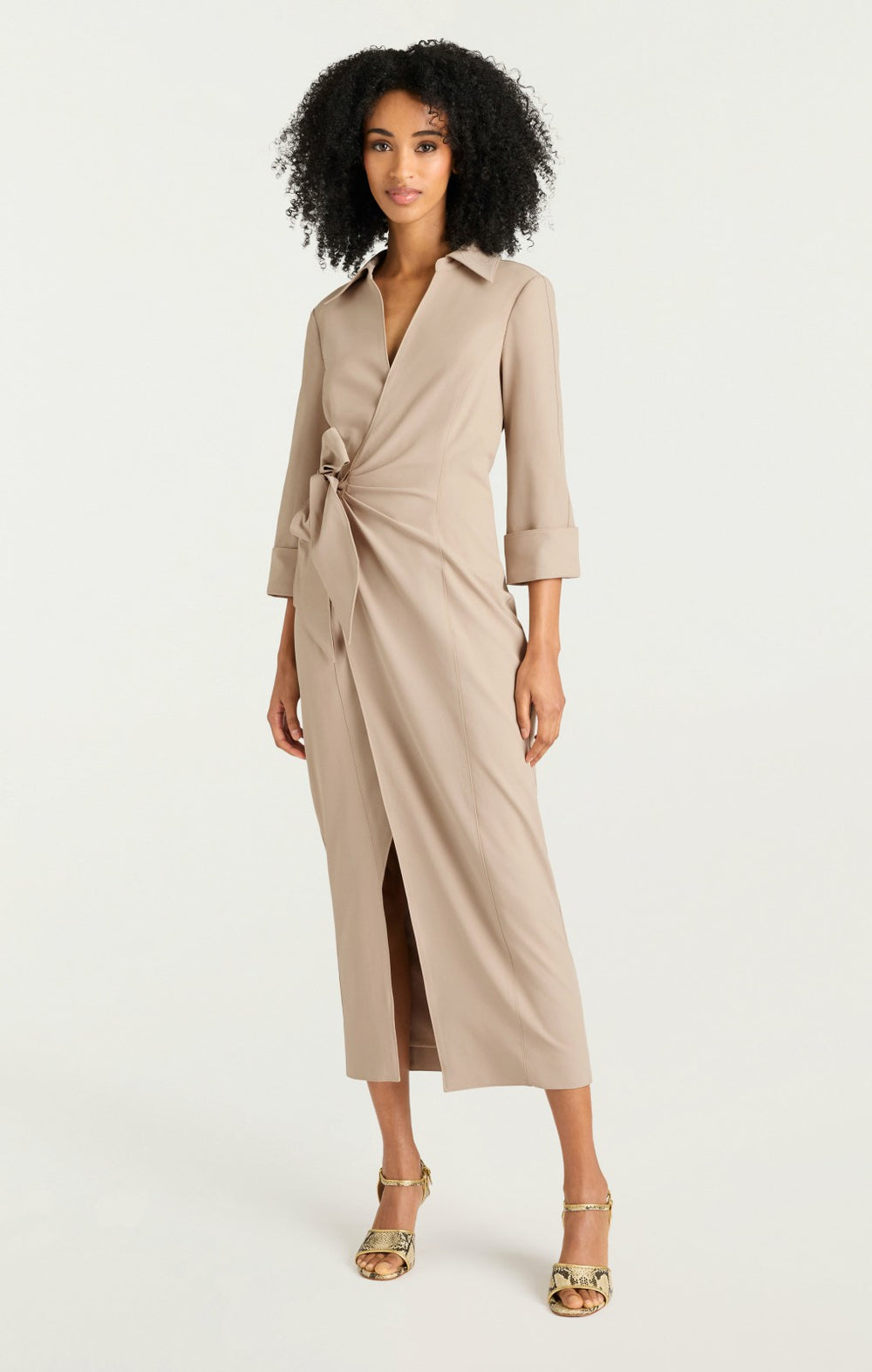 Women Cayleigh Dress Khaki