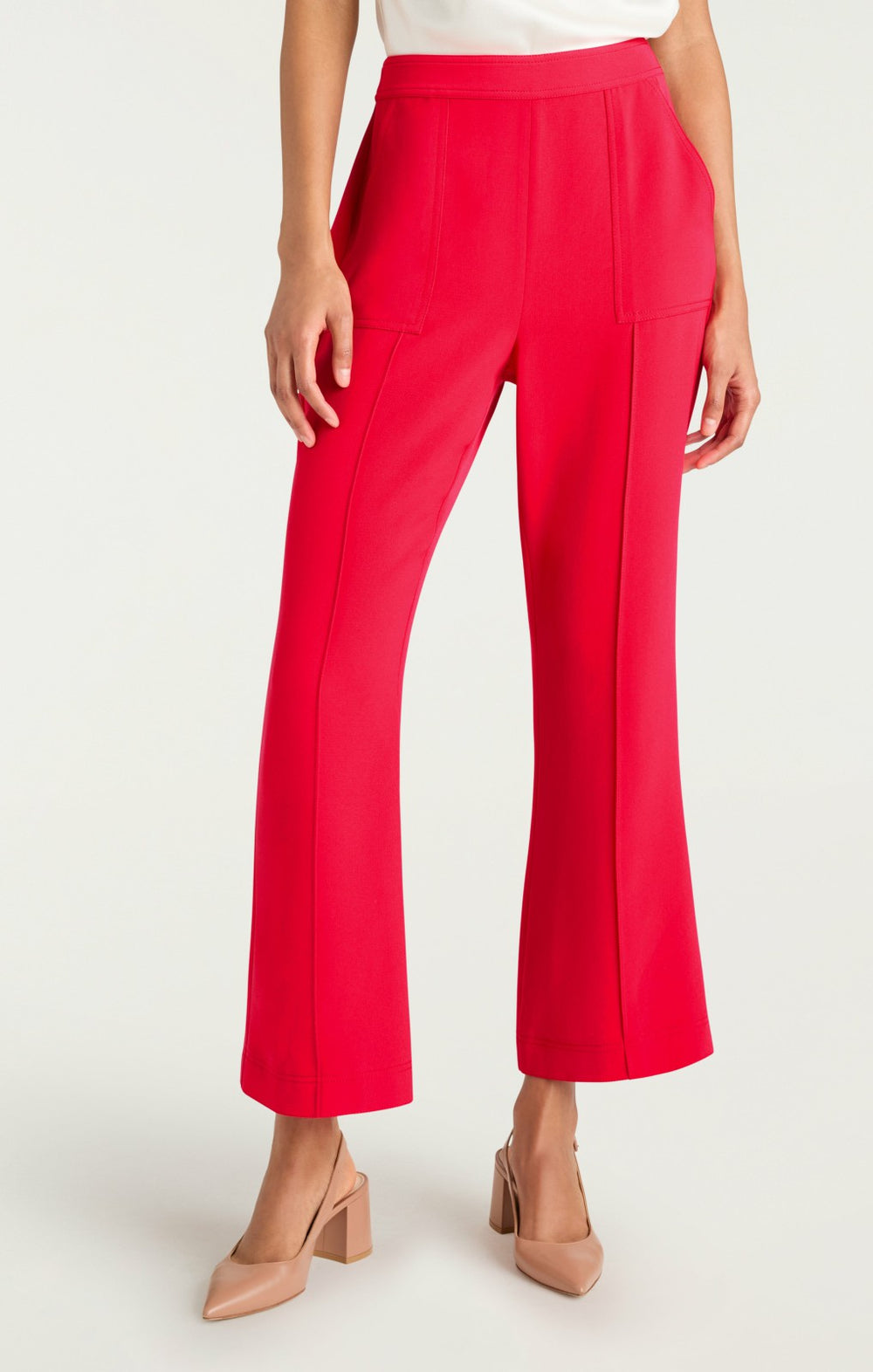 Women Cropped Angie Pant Cardinal