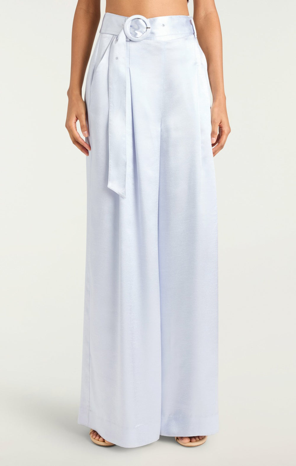 Women Hammered Satin Shauna Pant Mercury