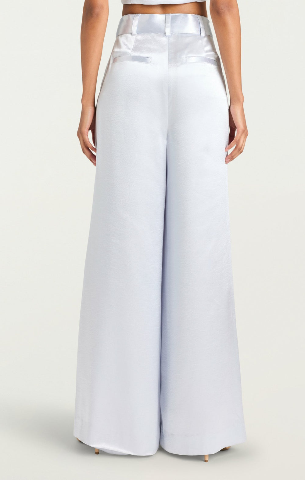 Women Hammered Satin Shauna Pant Mercury