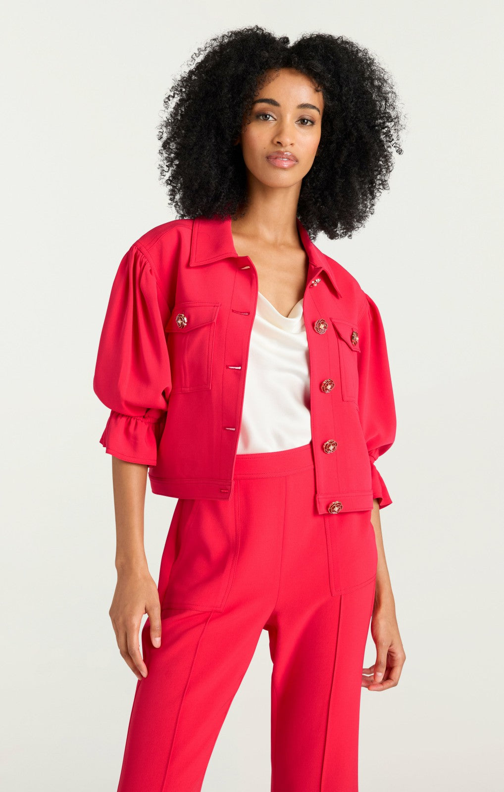 Women Julieta Jacket Cardinal