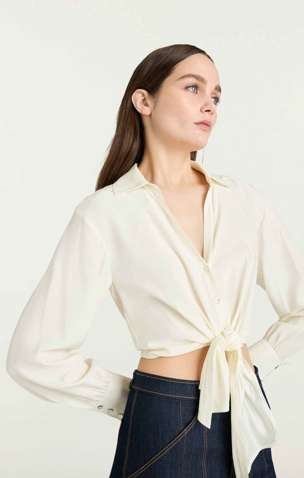 Women Marianna Top Ivory