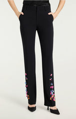 Women Paillette Vines Kerry Pant Black/Multi