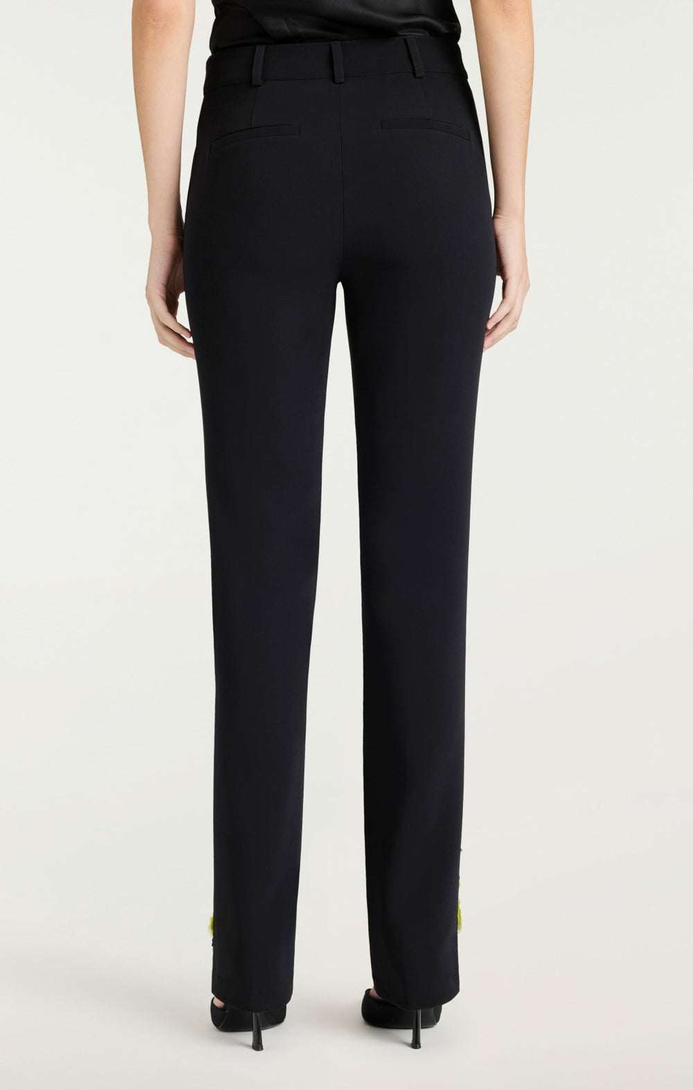 Women Paillette Vines Kerry Pant Black/Multi