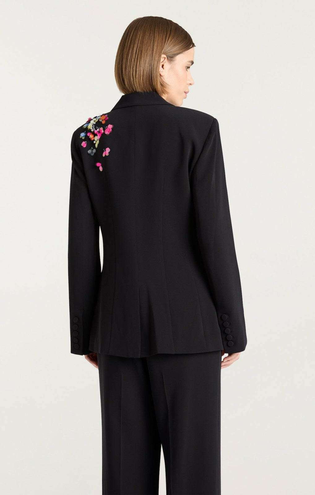 Women Paillette Vines Cheyenne Blazer Black/Multi