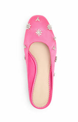 Women Callie Satin Mule Calla Lily/Clear
