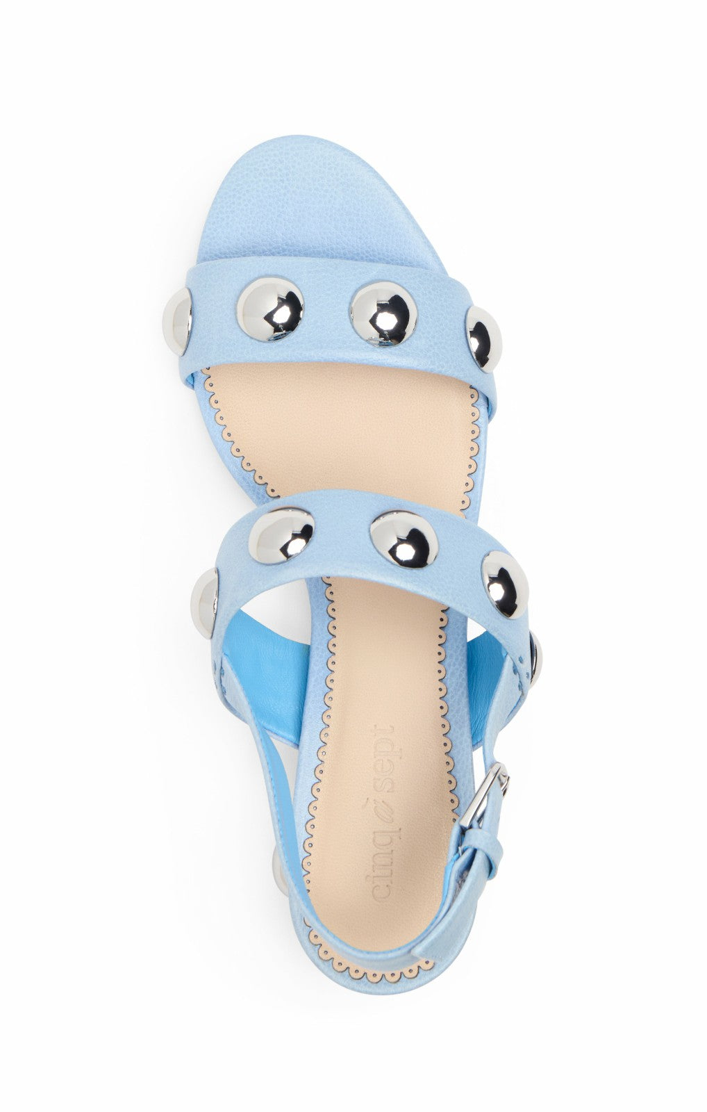 Women Gemma Studded Block Heel Sandal Kettle Pond