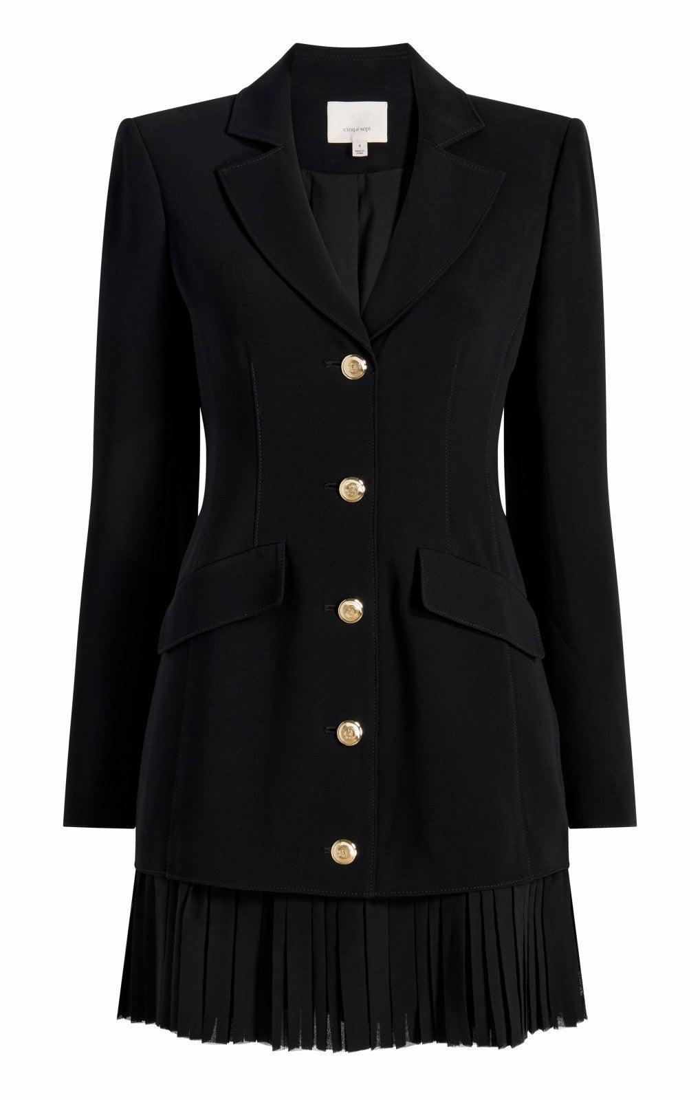 Women Long Sleeve Regan Dress Black