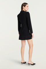 Women Long Sleeve Regan Dress Black