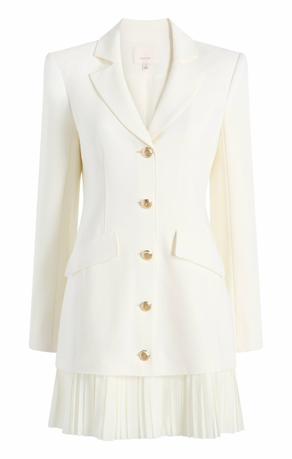 Women Long Sleeve Regan Dress Ivory