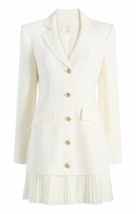 Women Long Sleeve Regan Dress Ivory