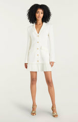 Women Long Sleeve Regan Dress Ivory