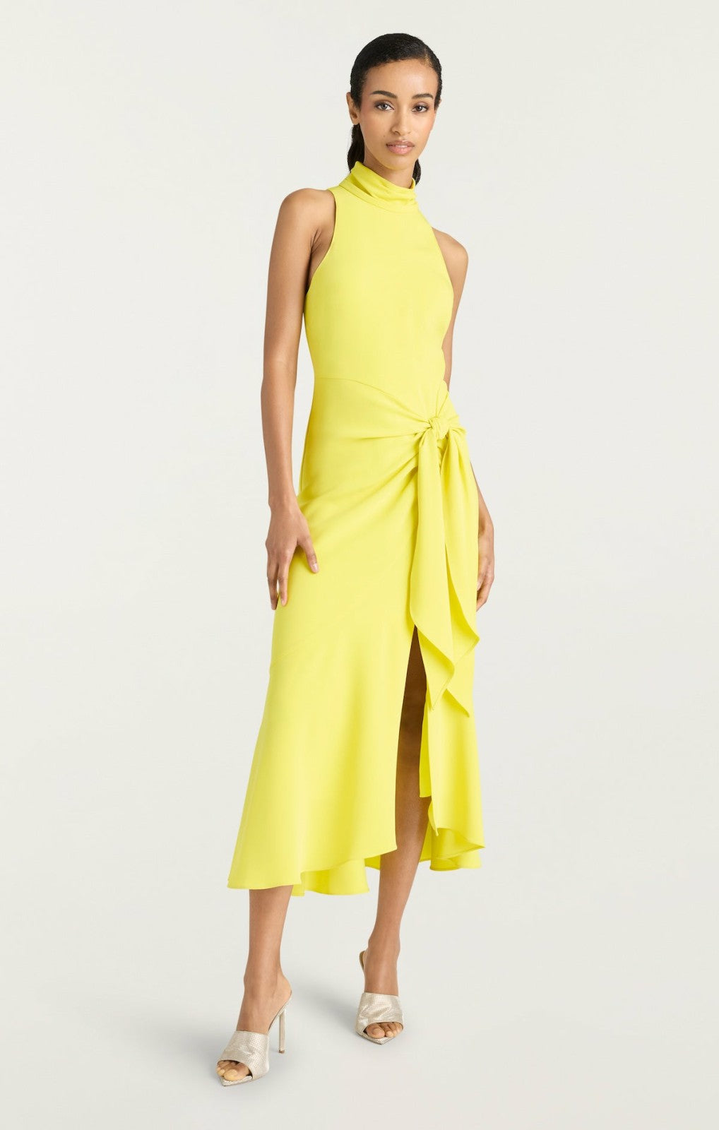 Women Crepe Rori Dress Starfruit