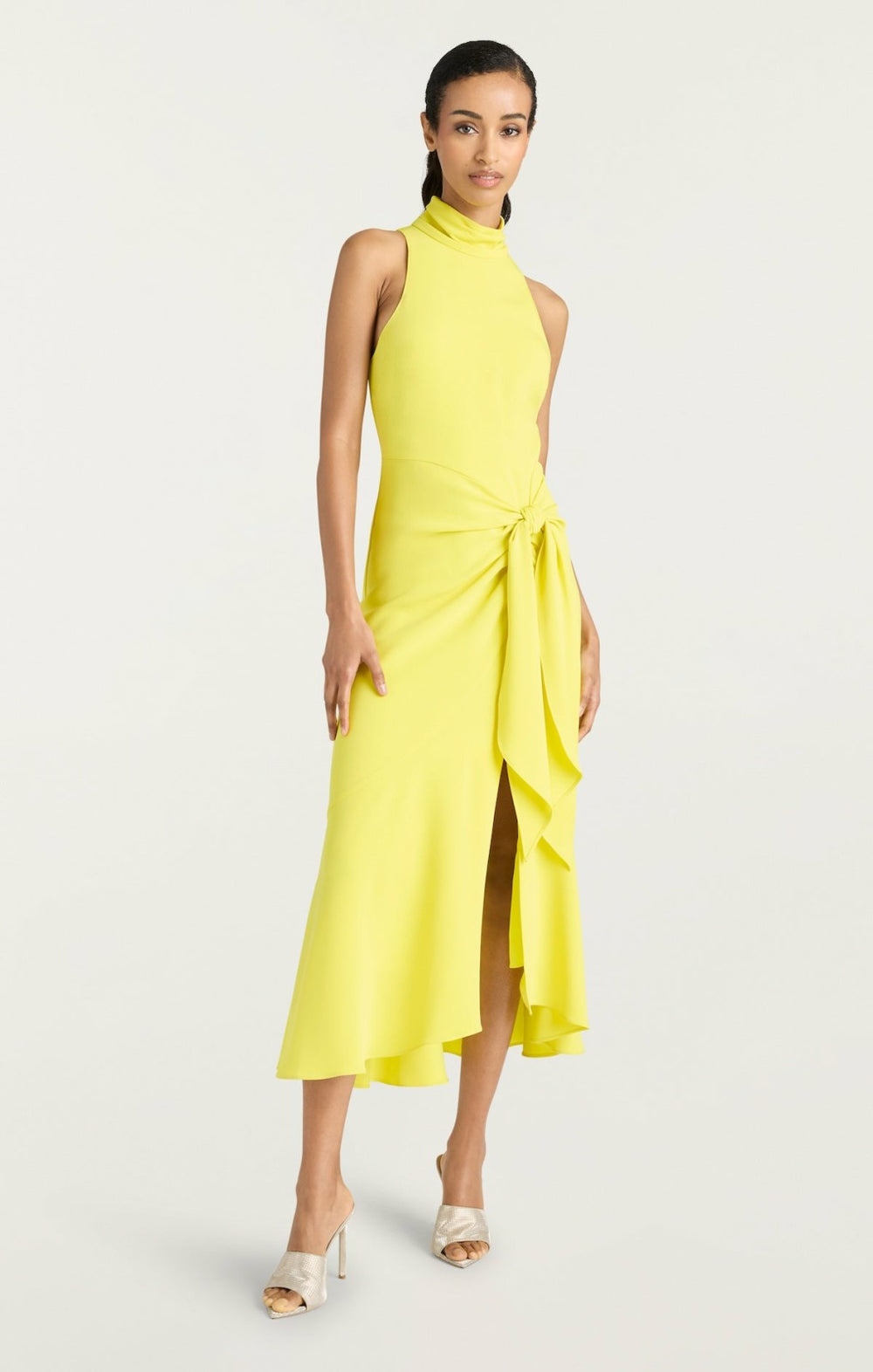 Women Crepe Rori Dress Starfruit