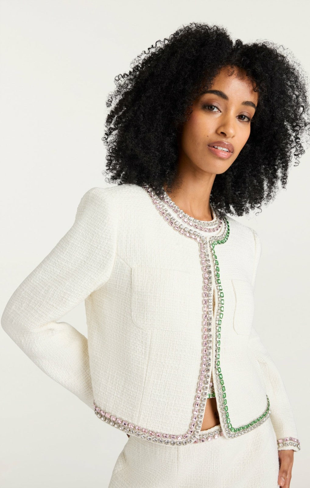 Women Verity Jacket Gardenia/Multi