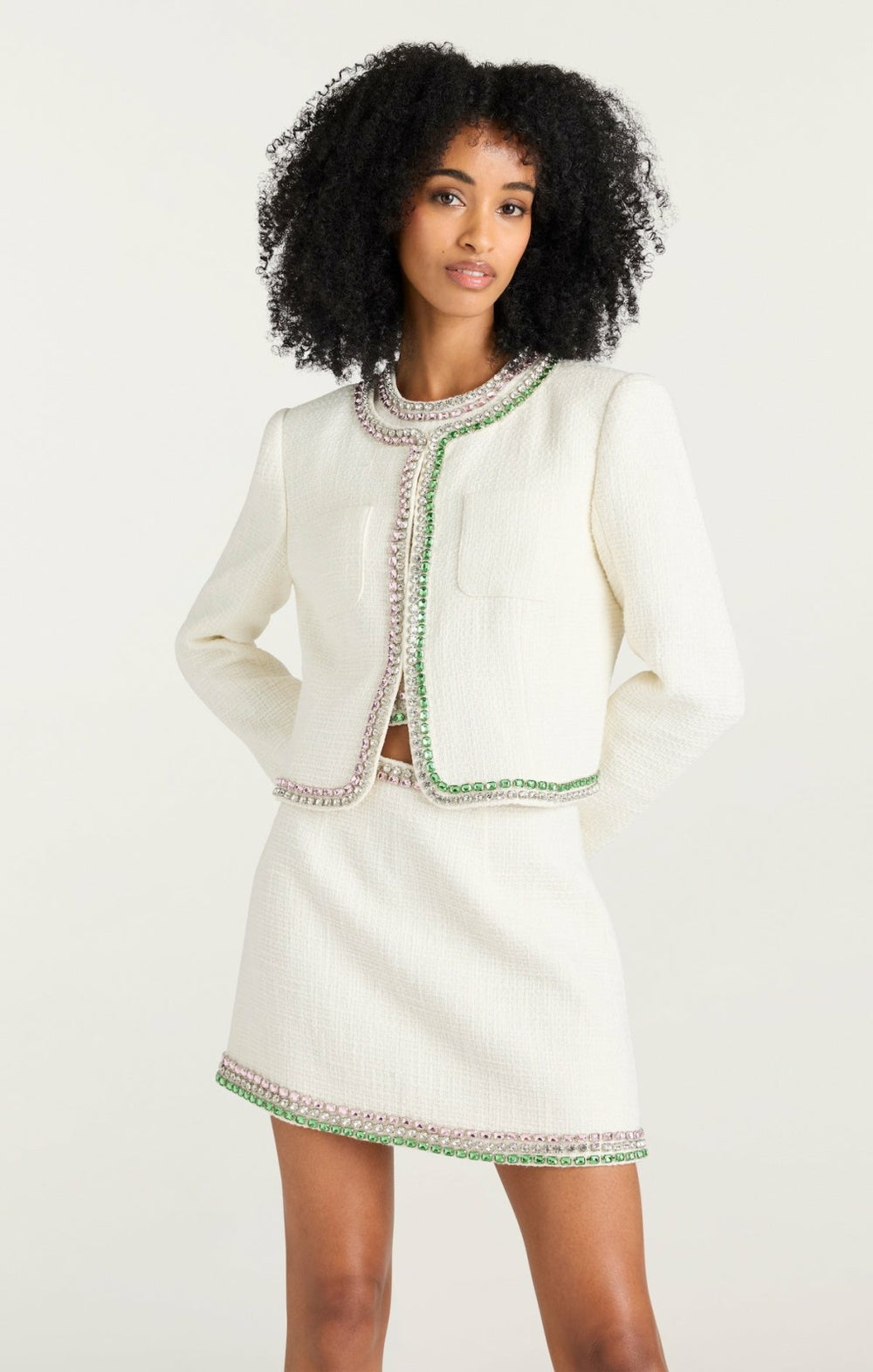 Women Verity Jacket Gardenia/Multi