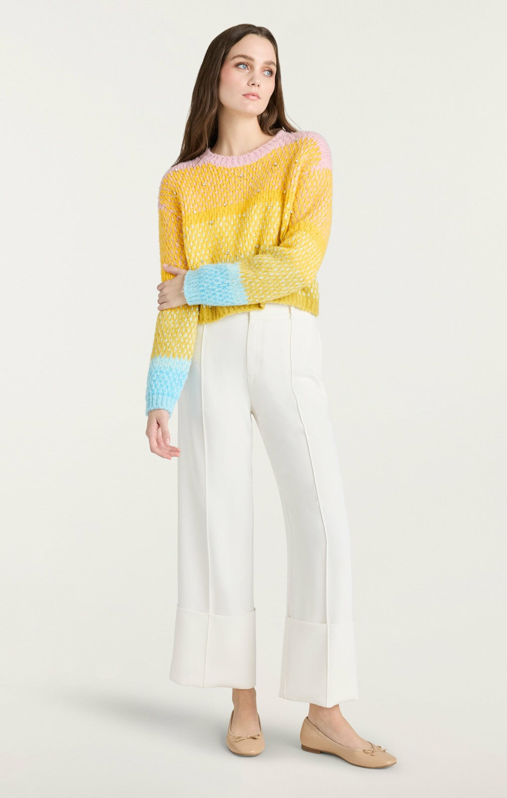 Women Alliston Pant Ivory