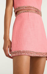 Women Verity Skirt Pink Poppy/Multi