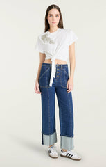 Women Liya Top White