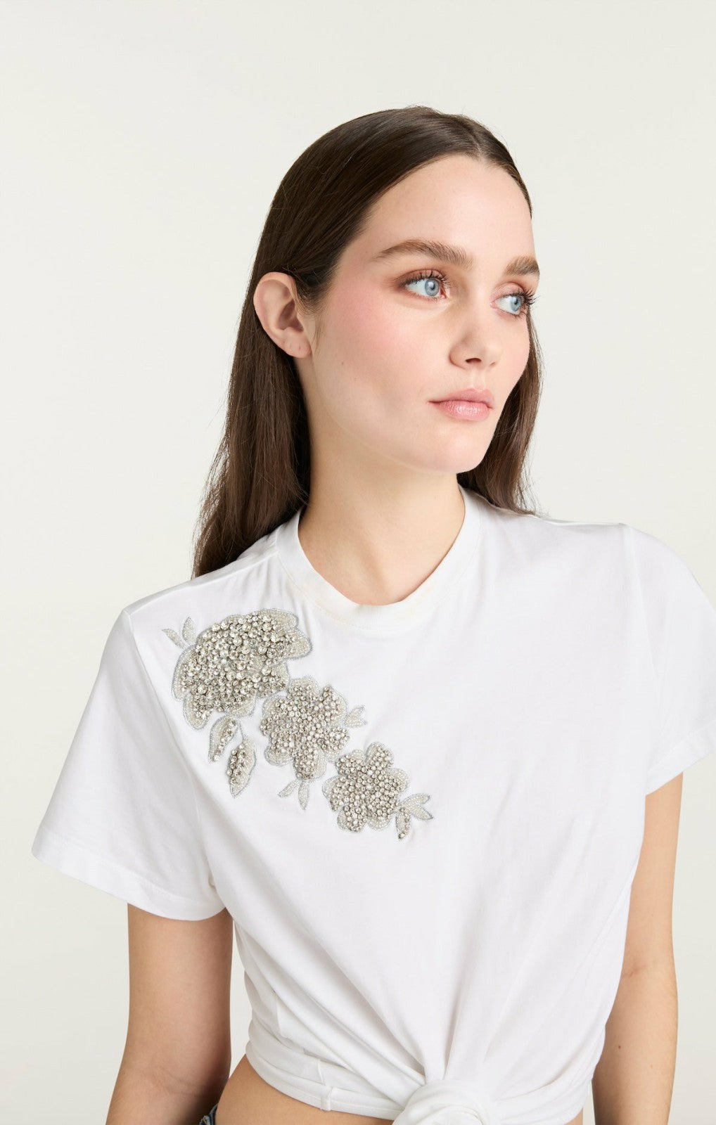 Women Liya Top White