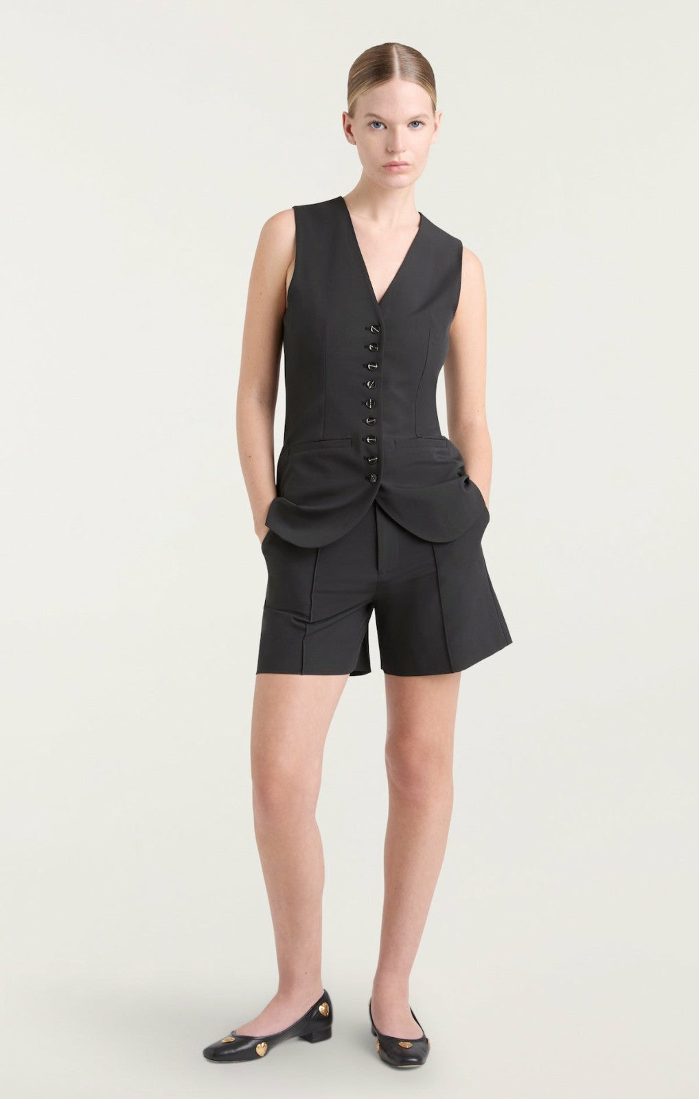 Women Kallen Vest Black