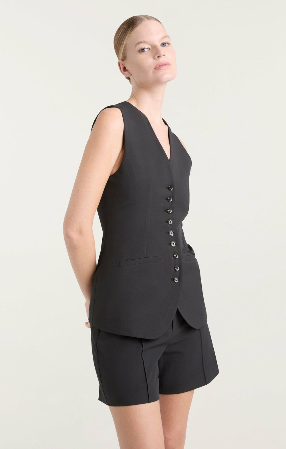 Women Kallen Vest Black