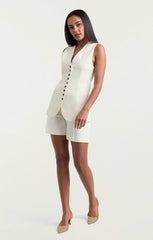 Women Kallen Vest Ivory