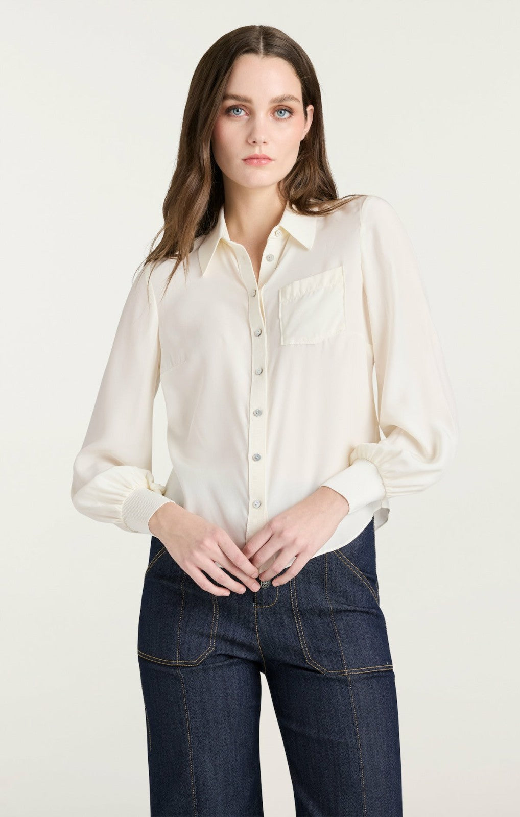 Women Karina Top Ivory