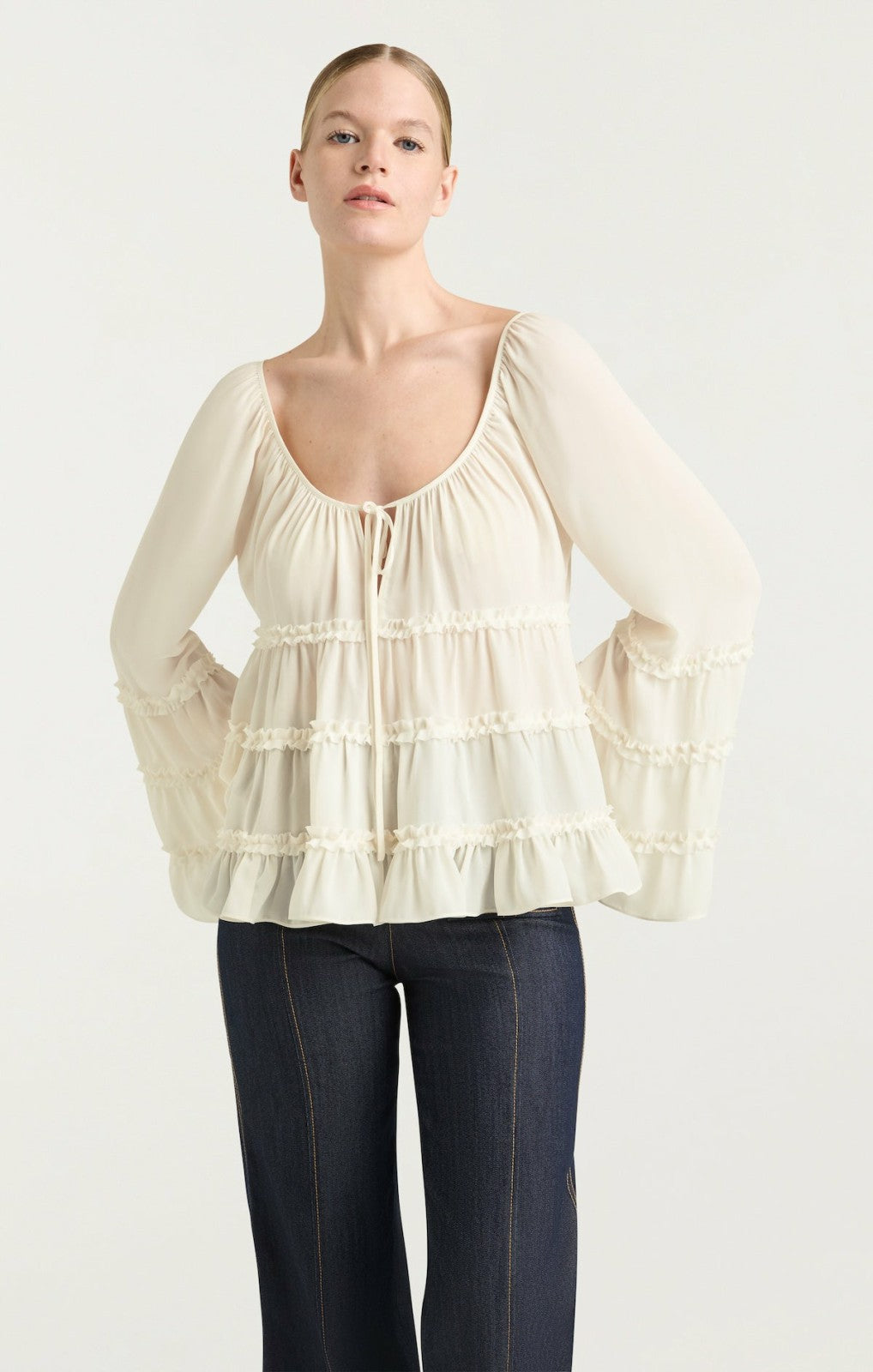 Women Sunnina Top Ivory