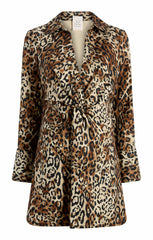 Women Leopard Denim Mckenna Dress Black/Sahara