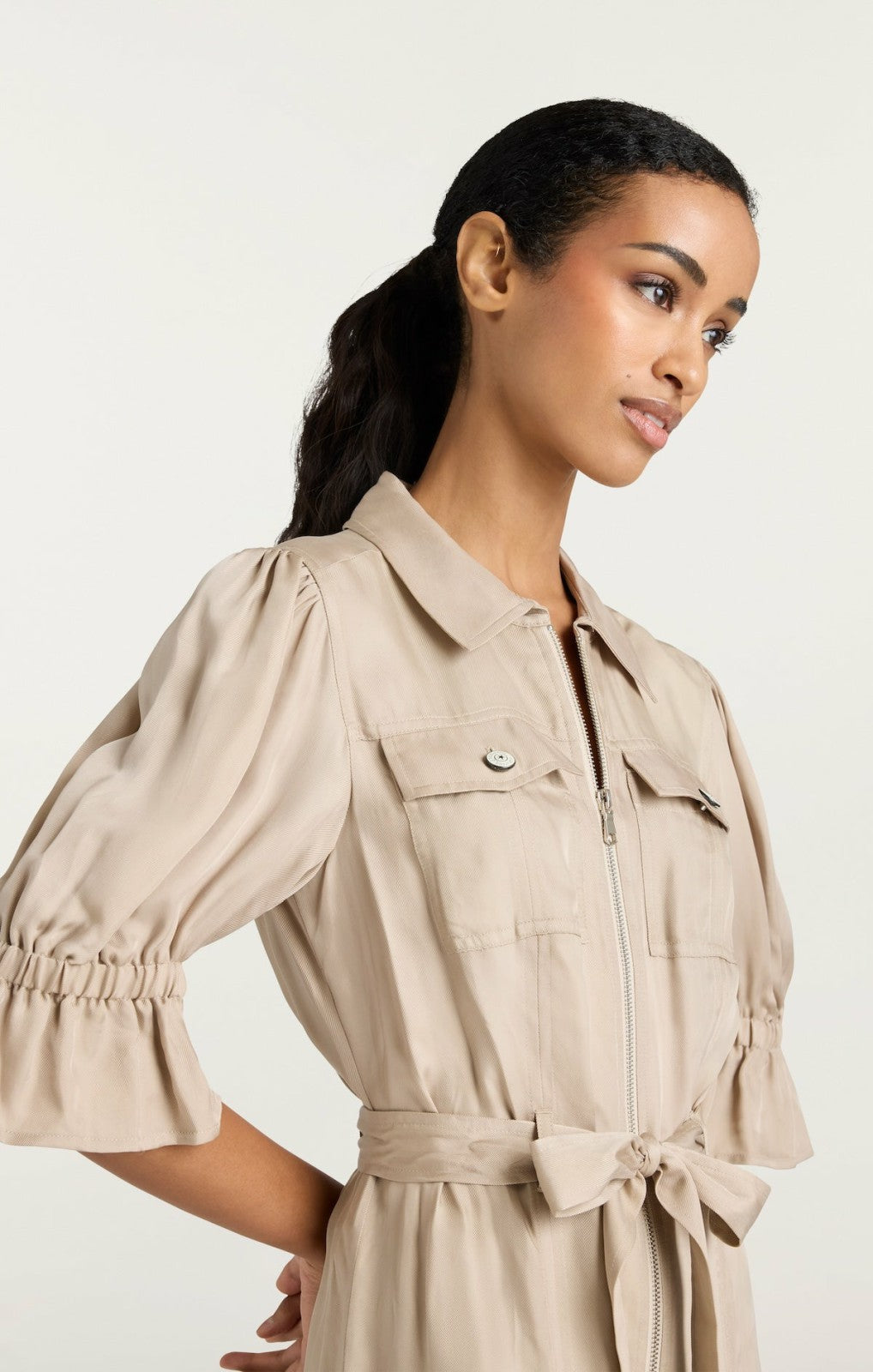 Women Holly Dress Khaki