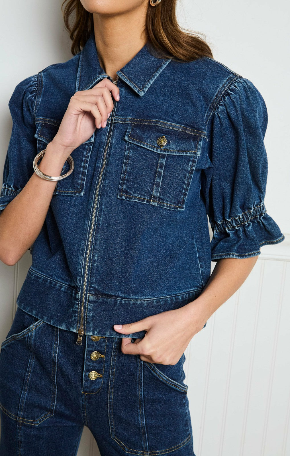 Women Denim Holly Jacket Oceane