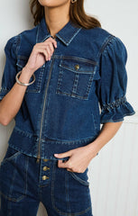 Women Denim Holly Jacket Oceane
