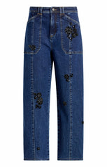 Women Embellished Andy Pant Oceane
